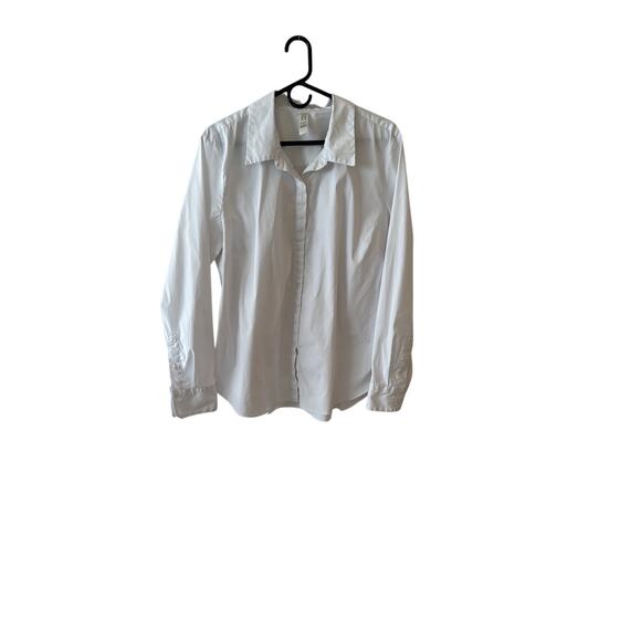 Spanx The Best Button Down White Shirt Size 1X - Picture 3 of 9